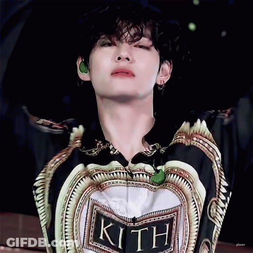 Person Wearing Kith Shirt GIF