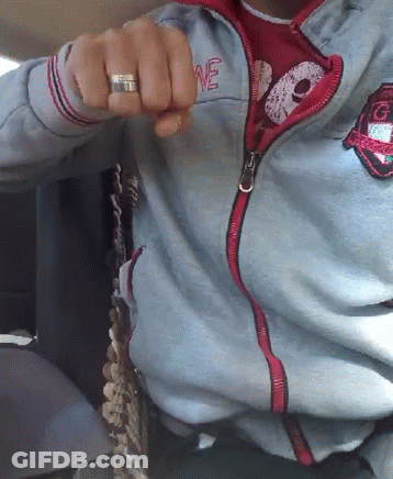 Person Wearing Love Hoodie GIF