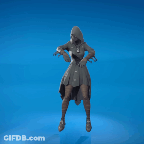 Person Wearing Mask And Hood GIF