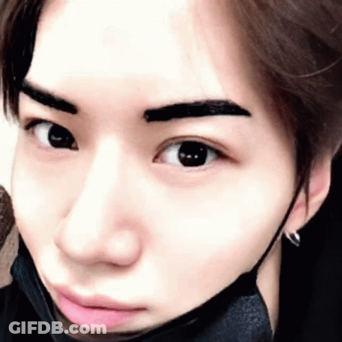 Person Wearing Mask Close Up GIF