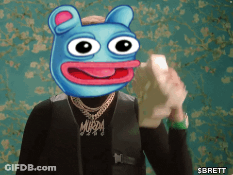 Person Wearing Murda Necklace Holding Money GIF
