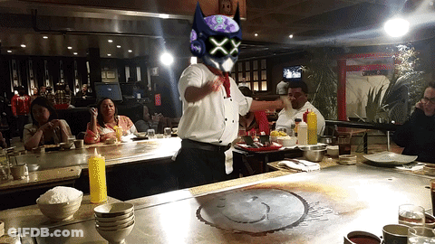 Person Wearing Screaming Mask GIF