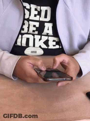 Person Wearing Sed Be A Joke Shirt GIF