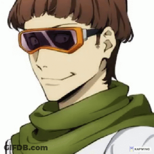 Person Wearing Sunglasses And Scarf GIF