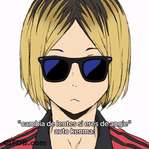 Person Wearing Sunglasses Cambia De Lentes Si Eres De Angie GIF
