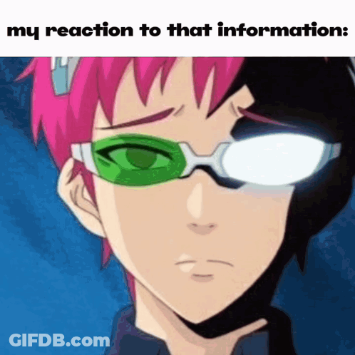 Person Wearing Sunglasses Saying My Reaction To That Information GIF