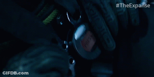 Person Wearing VR Headset #Theexpanse GIF