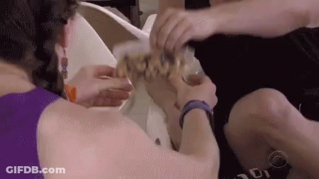 Person Wearing Watch Saying CBS GIF