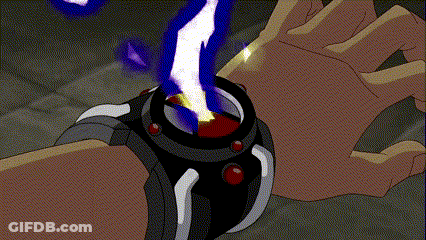 Person Wearing Watch With Flame Coming Out GIF