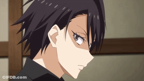 Person With Angry Face Close Up GIF