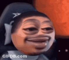 Person With Beard Making Funny Face GIF