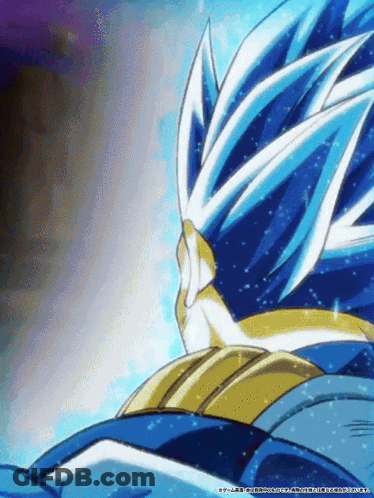 Person With Blue And White Hair GIF