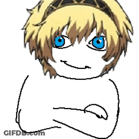 Person With Blue Eyes And Blonde Hair GIF