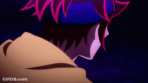 Person With Blue Hat Close Up GIF