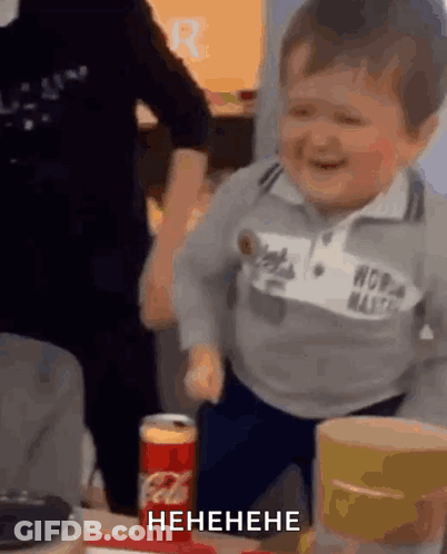 Person With Cat Face On Head Holding Money GIF