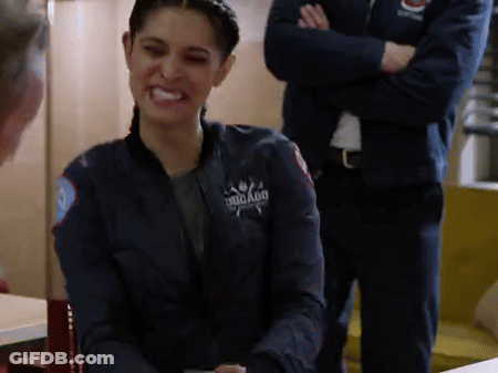 Person With Eyes Closed And Mouth Open GIF