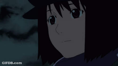 Person With Eyes Closed And Scarf GIF