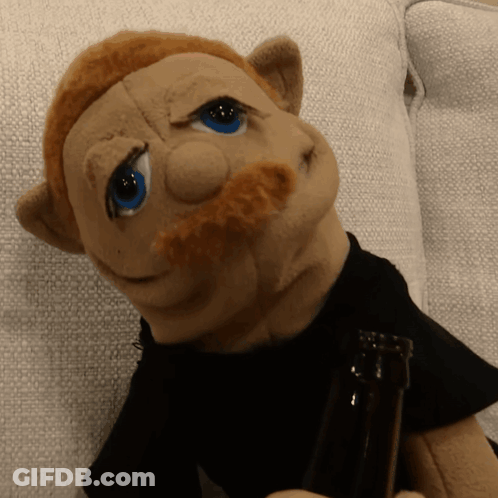 Person With Eyes Closed GIF
