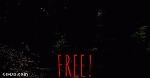 Person With Free Text On Dark Background GIF