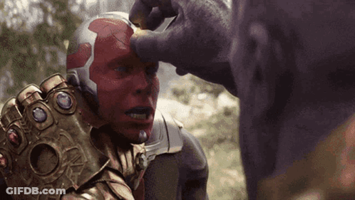 Person With Glove On Head GIF