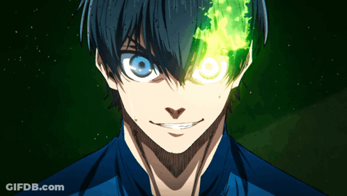 Person With Glowing Eye GIF