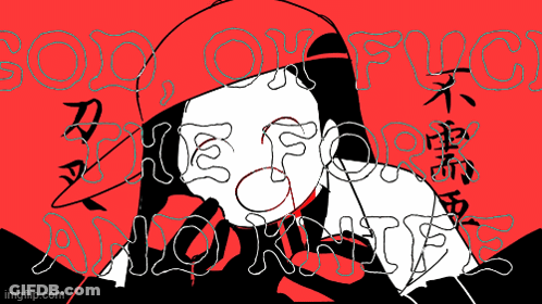 Person With God Or Fuck Who Cares GIF