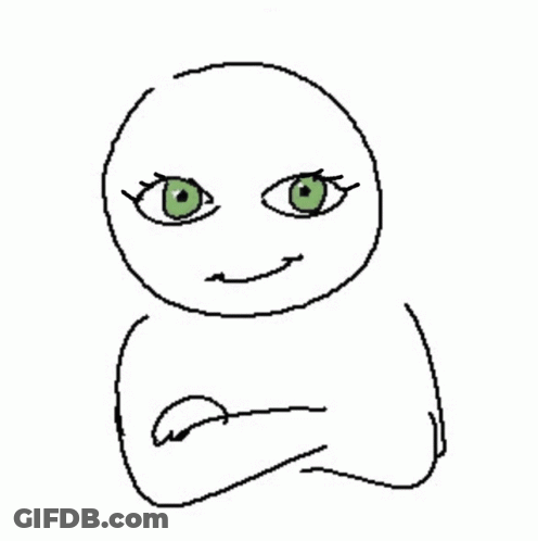 Person With Green Eyes GIF