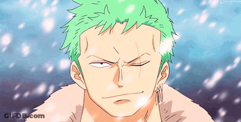 Person With Green Hair And Earrings GIF
