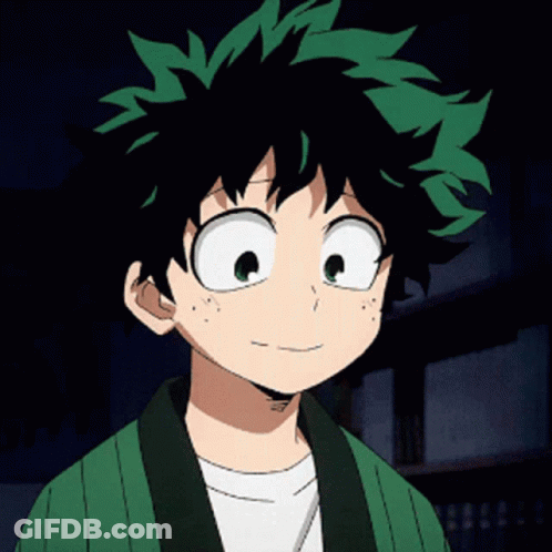 Person With Green Hair And White Eyes GIF
