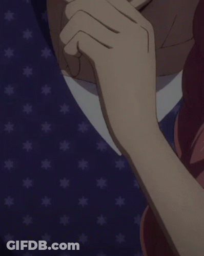 Person With Hand On Mouth GIF