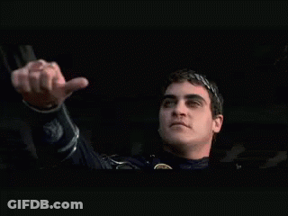 Person With He's Dead Text GIF