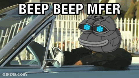 Person With Helmet Saying Let's Get Weird GIF