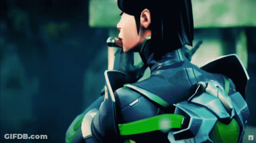 Person With Letter A GIF