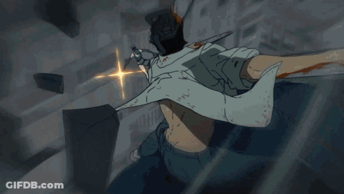 Person With Light From Arm GIF