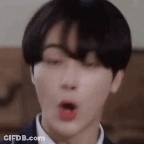 Person With Open Mouth GIF