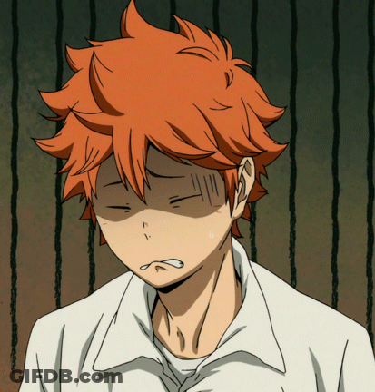 Person With Orange Hair Making Funny Face GIF