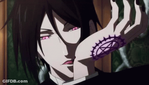 Person With Pentagram Tattoo On Hand GIF