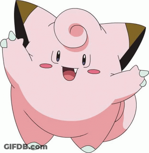 Person With Pink Hair With Cartoon Character Drawing On Face GIF