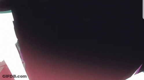 Person With Purple Eyes And Purple Bow GIF