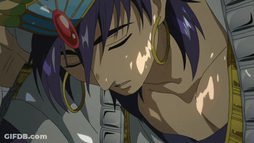 Person With Purple Hair GIF