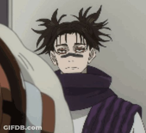 Person With Purple Scarf And Ponytail GIF