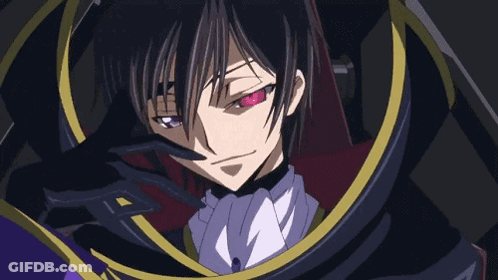 Person With Red And Purple Eyes GIF