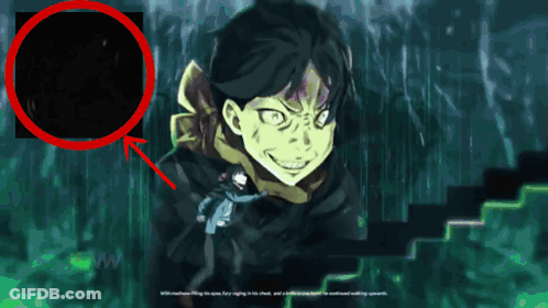 Person With Red Arrow Pointing To Circle Saying Saw GIF