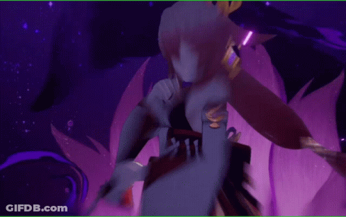 Person With Red Eye And Hood GIF