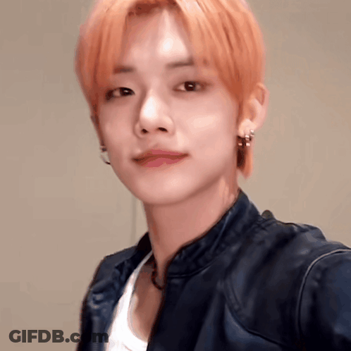 Person With Red Hair And Blue Jacket GIF
