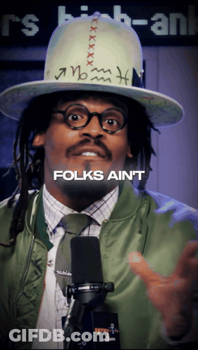 Person With Red On Air Sign GIF