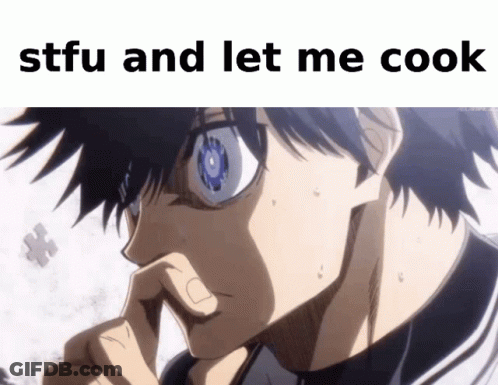 Person With STFU And Let Me Cool GIF
