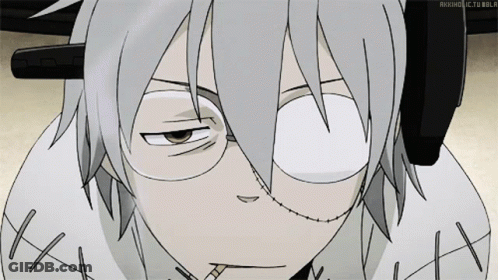 Person With Stitches On Face Saying Tumblr GIF