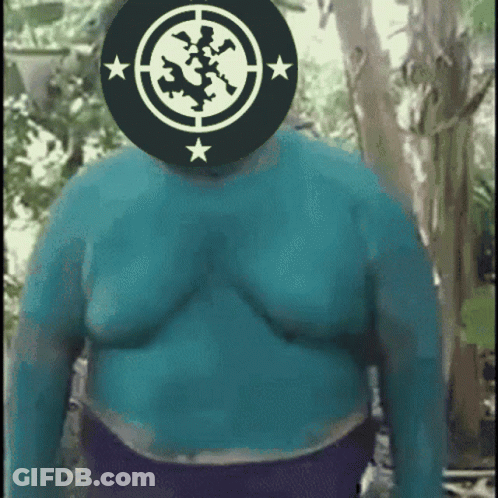 Person With Target On Head And Stars GIF