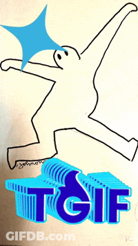 Person With TGIF GIF
